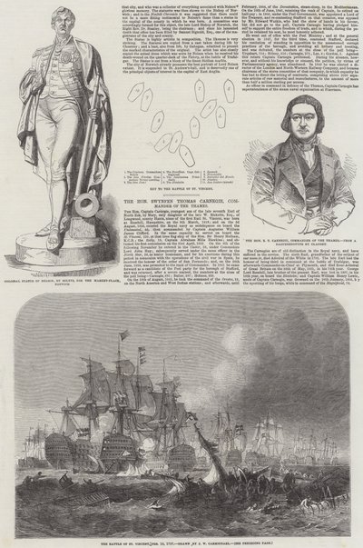 The Battle of St Vincent by John Wilson Carmichael